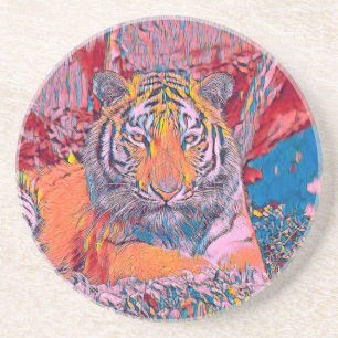 AnimalMix_Tiger_056 Coaster
