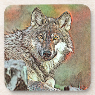 AnimalMix_Wolf_004 Coaster