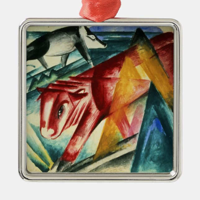 Animals, 1913 metal tree decoration (Front)