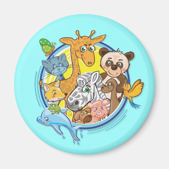 Animals 2 All Together - magnet (Front)