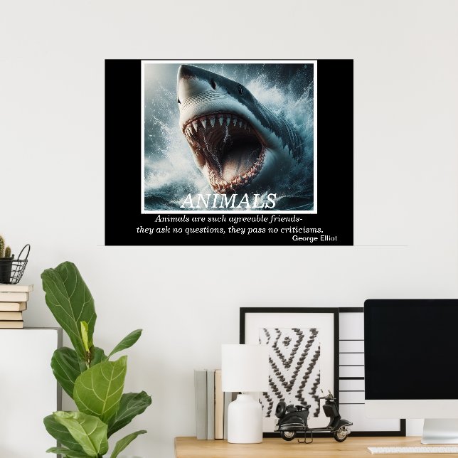 Animals: Apex Predator's Gaze Poster (Home Office)