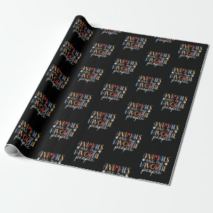 Animals Are My Favourite People Funny Animal Lover Wrapping Paper