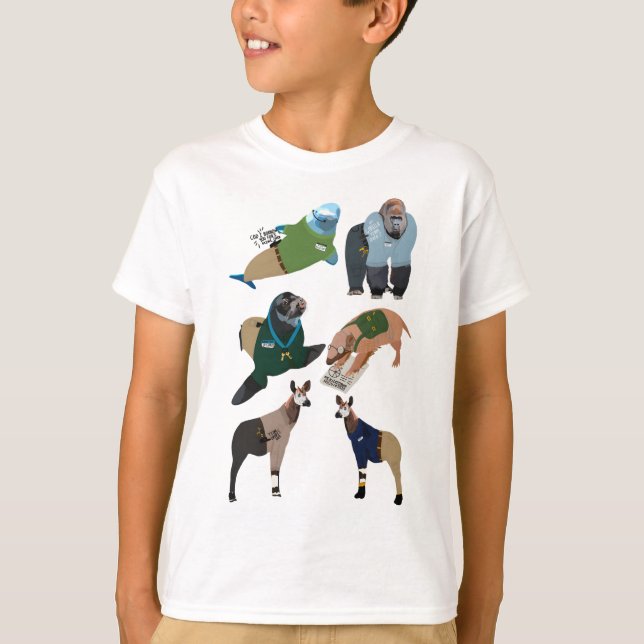 Animals as Zookeepers T-Shirt (Front)