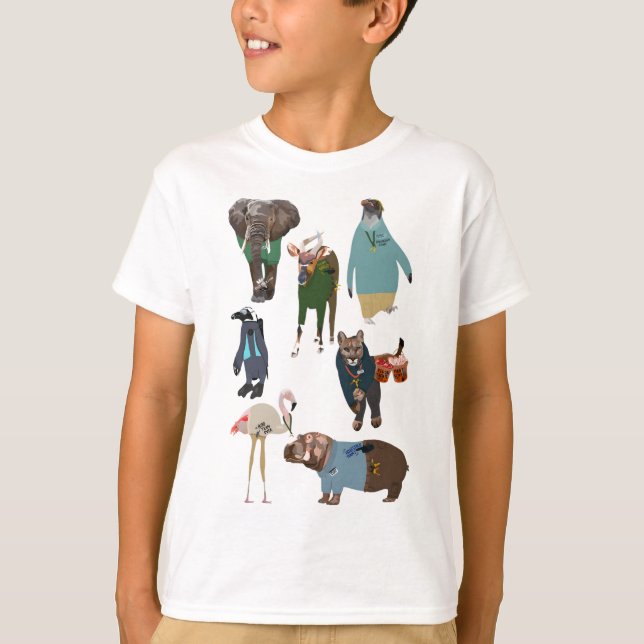 Animals as Zookeepers T-Shirt (Front)