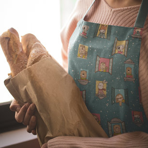 Animals At The Window Apron