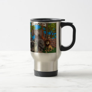 Animals at the Zoo Travel Mug