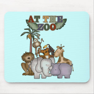 Animals at the Zoo Tshirts and Gifts Mouse Mat