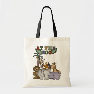 Animals at the Zoo Tshirts and Gifts Tote Bag