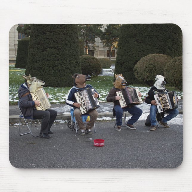 Animal's Concert Mouse Mat (Front)