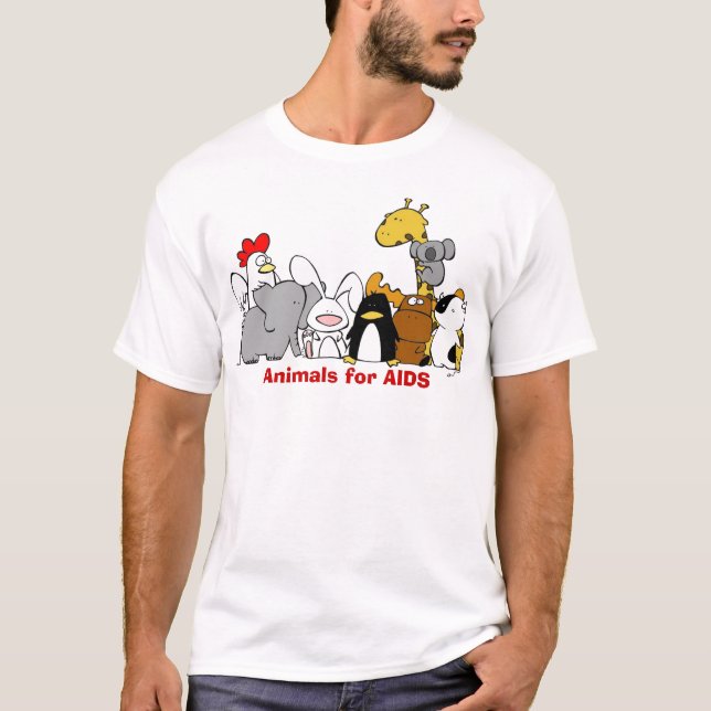 Animals for AIDS Shirt (Front)