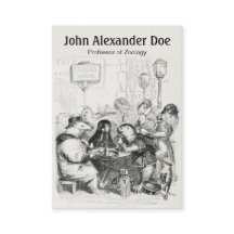 Animals Gathering at Paris Cafe - Funny Zoologist