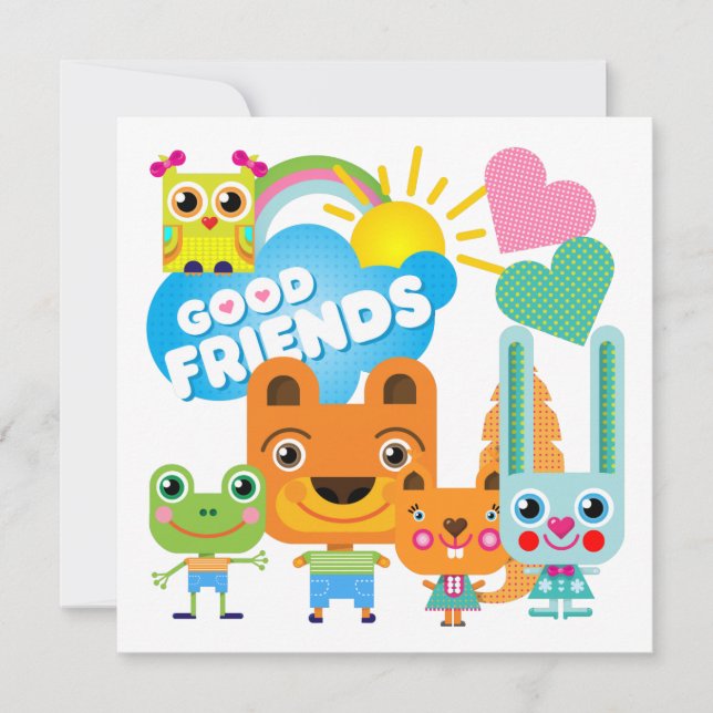 Animals Good Friends (Front)