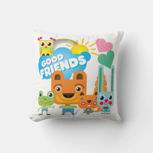Animals Good Friends Cushion