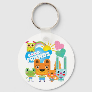 Animals Good Friends Key Ring