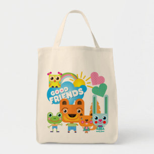 Animals Good Friends Tote Bag