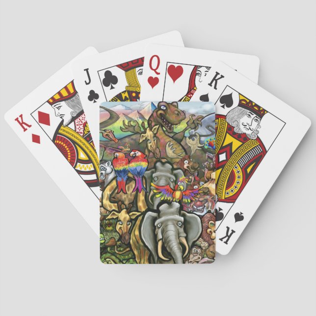 Animals Great & Small Playing Cards (Back)