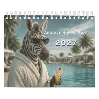 Animals having fun Calendar