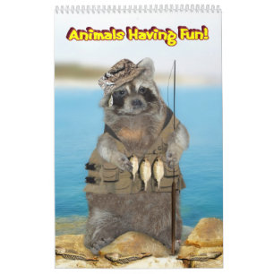 " Animals Having Fun! " Calendar