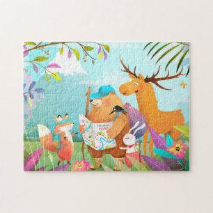 Animals Hiking Puzzle