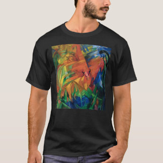 Animals In A Landscape (1914) By Franz Marc   T-Shirt