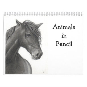 ANIMALS IN PENCIL: REALISM DRAWINGS CALENDAR