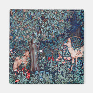 Animals in The Forest, William Morris Magnet