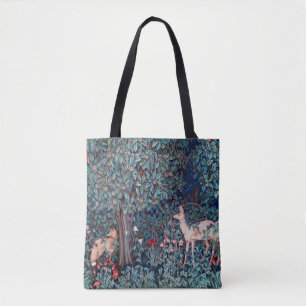 Animals in The Forest, William Morris Tote Bag