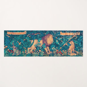 Animals in The Forest, William Morris Yoga Mat