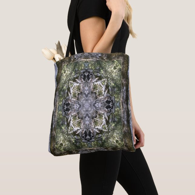 Animals in the trees.... tote bag (Close Up)