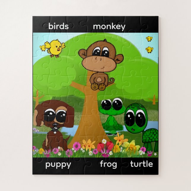 Animals Jigsaw Puzzle (Vertical)