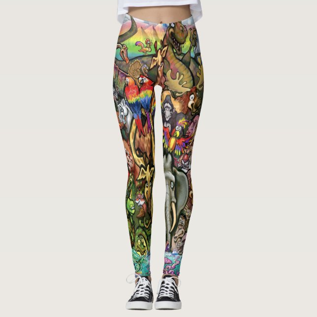 Animals Leggings (Front)