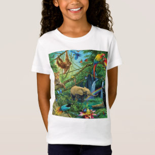 Animals living together throw pillow T-Shirt