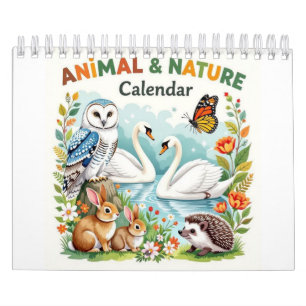 Animals nature Calendar