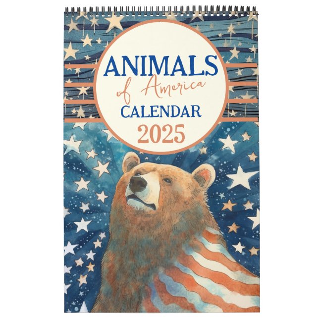 Animals of America 2026  Calendar (Cover)