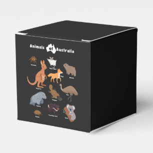 Animals of Australia Aussie Wildlife Favour Box