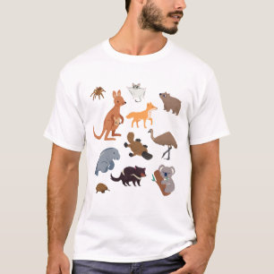 Animals of Australia Aussie Wildlife T-Shirt
