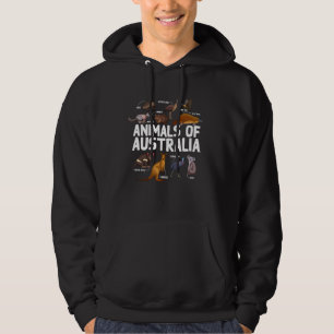 Animals Of Australia - Australian Animal Education Hoodie