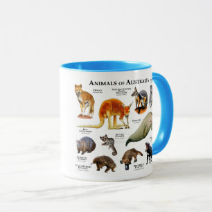 Animals of Australia Mug
