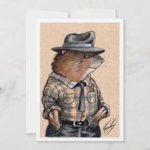 Animals of Big Rock: E. Muskrat