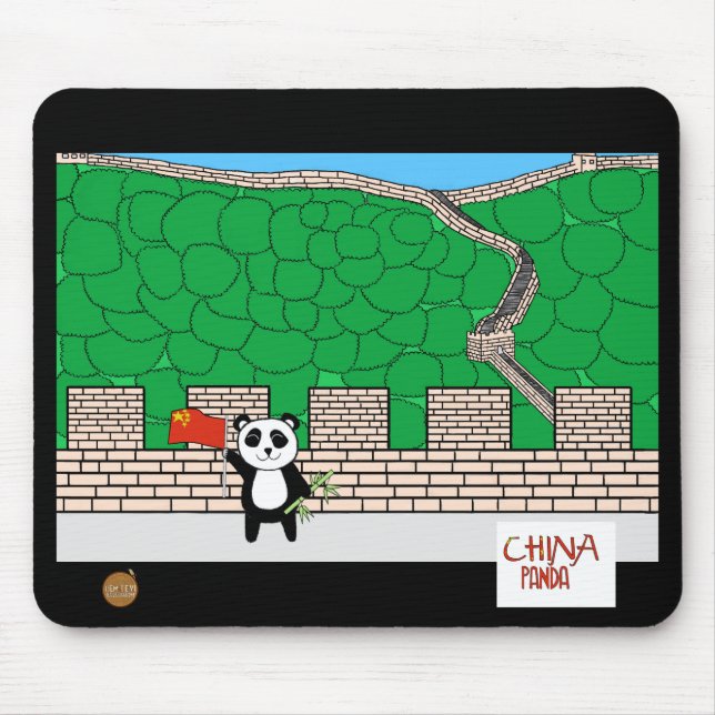 Animals of the World, China: Panda Mouse Mat (Front)