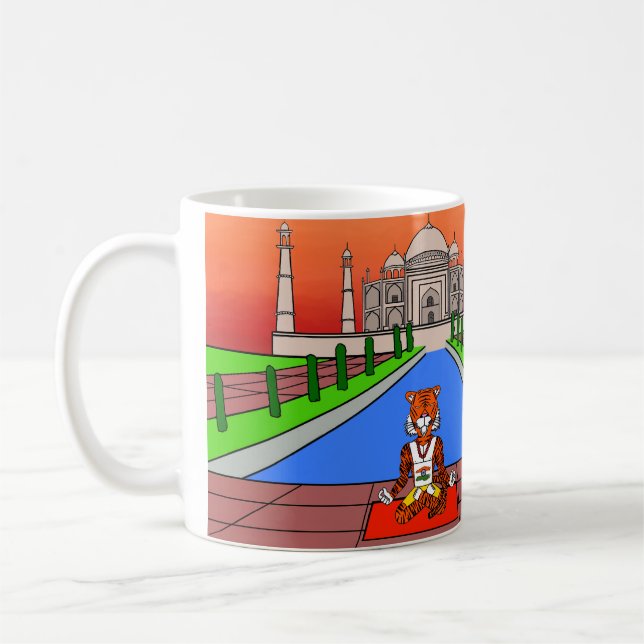 Animals of the World, India: Tiger Coffee Mug (Left)