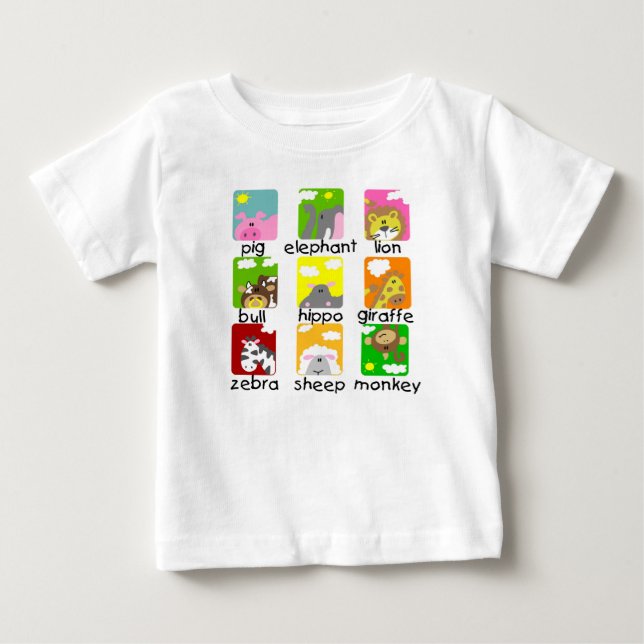 Animals on Parade Tshirts and Gifts (Front)