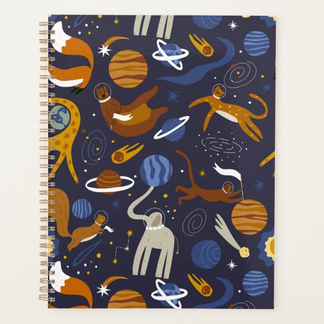 Animals Outer Space Collection Planner (Front)