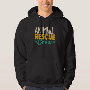 Animals Over People Animal Activist Rescue Conserv Hoodie