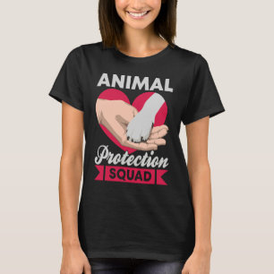 Animals Over People Animal Activist Rescue Conserv T-Shirt