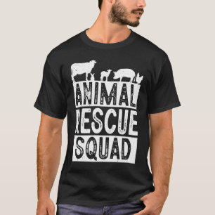 Animals Over People Animal Activist Rescue Conserv T-Shirt