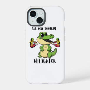 Animals Party Alligator iPhone 15 Case