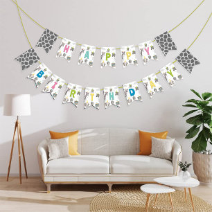 Animals Party Wild Animal Birthday Bunting