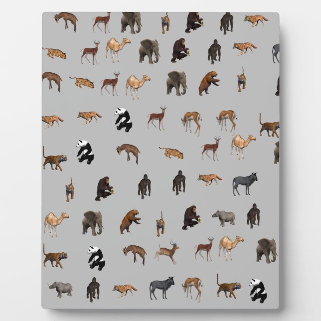 Animals Plaque (Front)