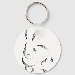 Animals - Rabbit Key Ring
